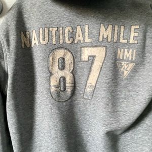 Nautica reversible zip-up hoodie jacket